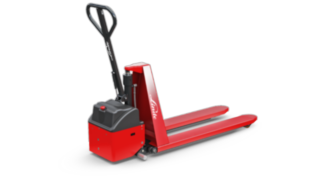 Manuální paletový vozík s nůžkovým zdvihem M10 X/XE od společnosti Linde Material Handling Manuální paletový vozík s nůžkovým zdvihem M10 X/XE od společnosti Linde Material Handling