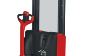 Elektrický vysokozdvižný ručně vedený vozík L10B, L10, L12, L12i od společnosti Linde Material Handling