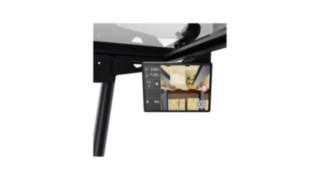 Vysokozdvižný vozík s výsuvným sloupem od společnosti Linde Material Handling se 7palcovým multifunkčním displejem