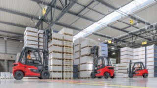 Optimální využití flotily díky řešení connect:charger od společnosti Linde Material Handling.