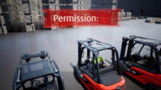 Pomocí myLinde můžete určit, který řidič je oprávněn používat který vozík a kdy. Animované video přihlášení pomocí funkce Access Control v myLinde