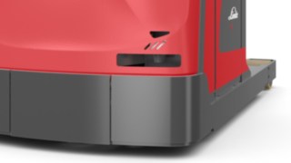 Zadní laserový skener systému Object Warning System od společnosti Linde Material Handling