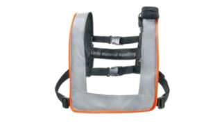Výstražný popruh pro chodce od společnosti Linde Material Handling Výstražný popruh pro chodce od společnosti Linde Material Handling