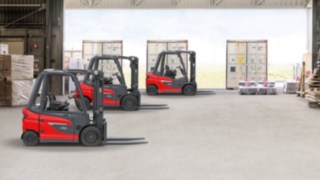 Modely nové platformy vysokozdvižných vozíků s protizávažím od společnosti Linde Material Handling