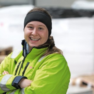 Sarah Benz, vedoucí směny, DB Schenker, Schweinfurt Sarah Benz, vedoucí směny, DB Schenker, Schweinfurt
