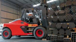 Trubková svorka při použití.