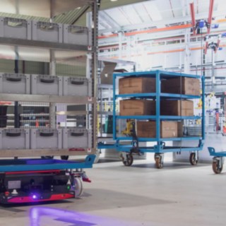 AMR C-MATIC HP od společnosti Linde při použití jako nosič nákladu