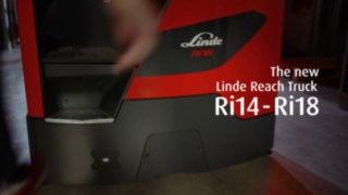 Video vysokozdvižného vozíku retrak Linde Ri16