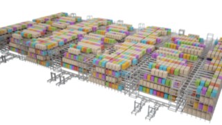 Výšku a šířku systému S-MATIC cube lze rovněž přizpůsobit. Systém S-MATIC cube od společnosti Linde Material Handling lze také přizpůsobit na výšku a šířku tak, aby odpovídal požadavkům konkrétního místa.